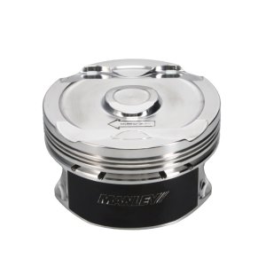 Ford Coyote Piston Set - Manley Performance - Platinum Extreme Duty - 6cc Dish 3.667in Bore 10:1 CR - `18-`27